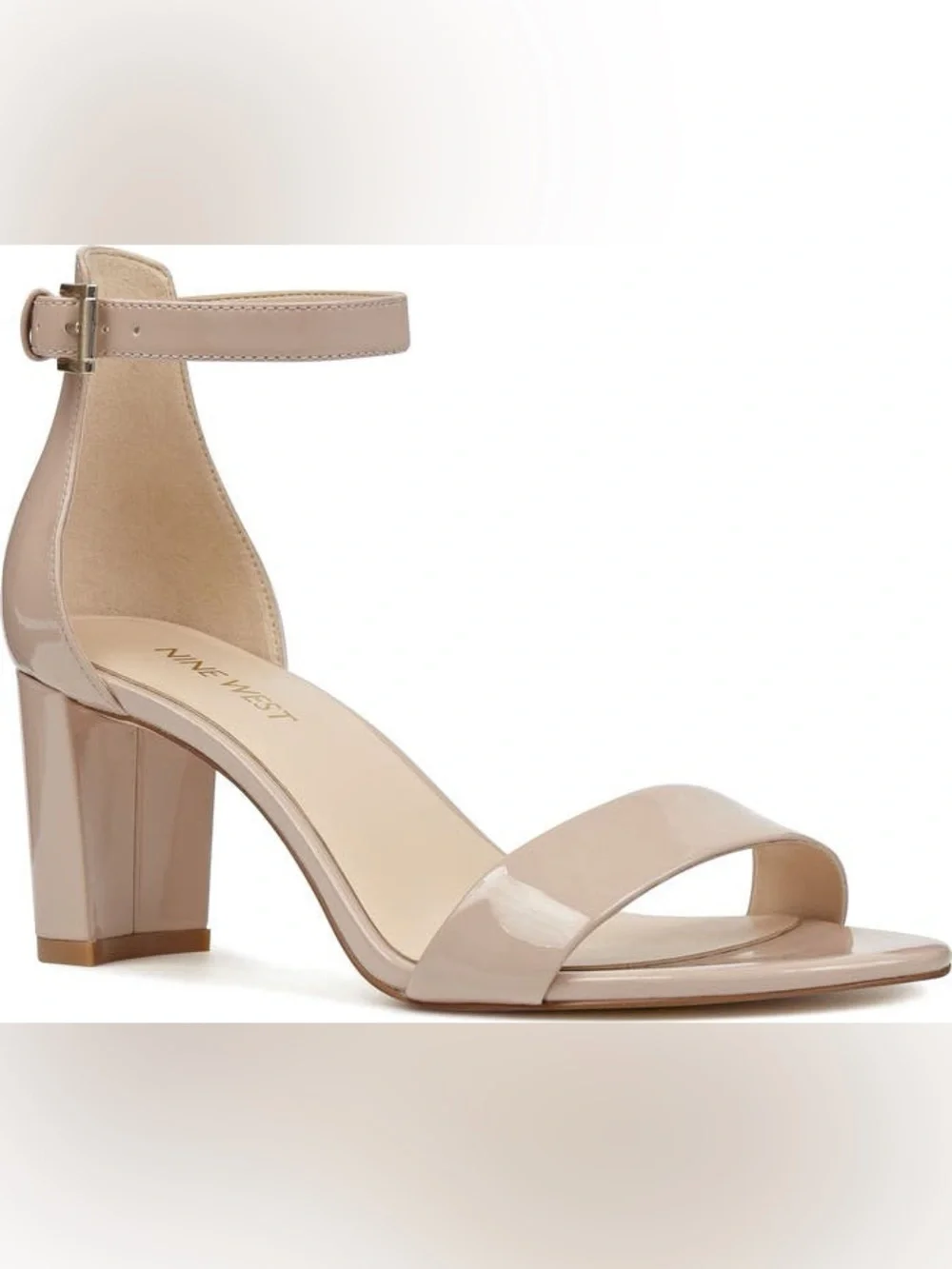 🏵️ Nine West Pruce Ankle Strap Sandal Women 🏵️ - Picture 1 of 8